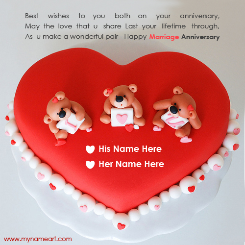 Wedding anniversary cakes wordings