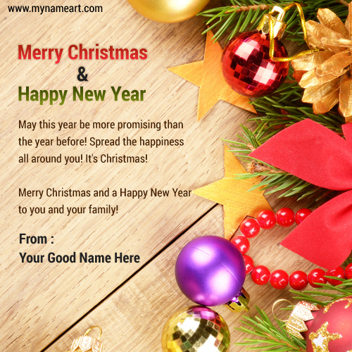 Write Name On Happy Merry Christmas 2015 Pictures Online | wishes greeting card