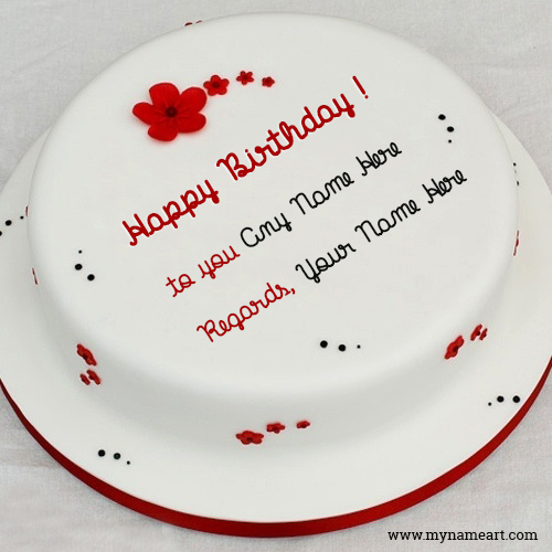 Write Name On Cake And Download For Friend