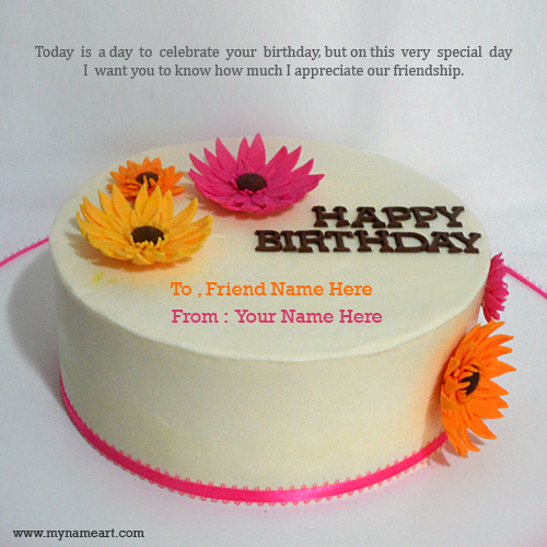 happy birthday cake special friend images