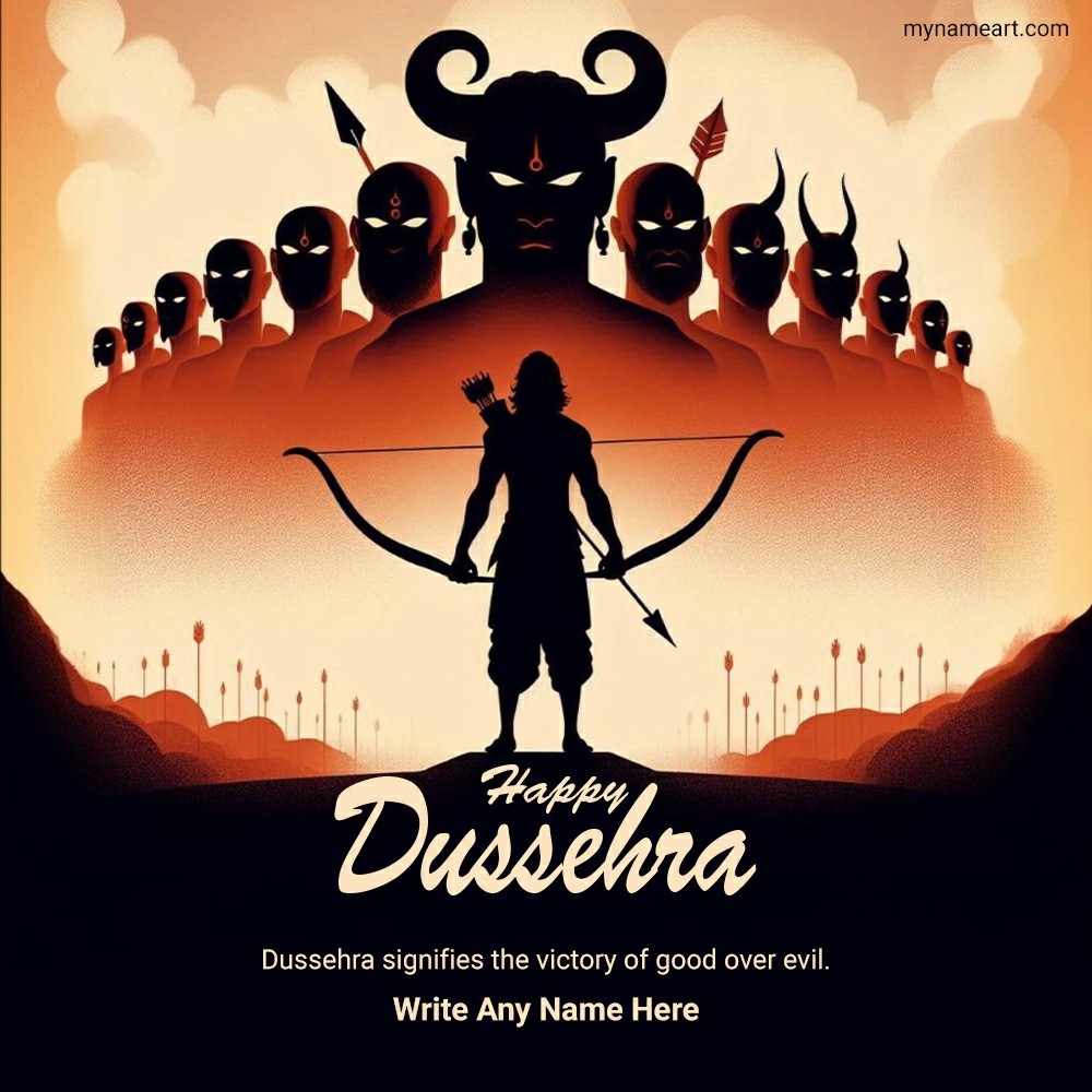 Happy Dussehra! Victory Over Evil