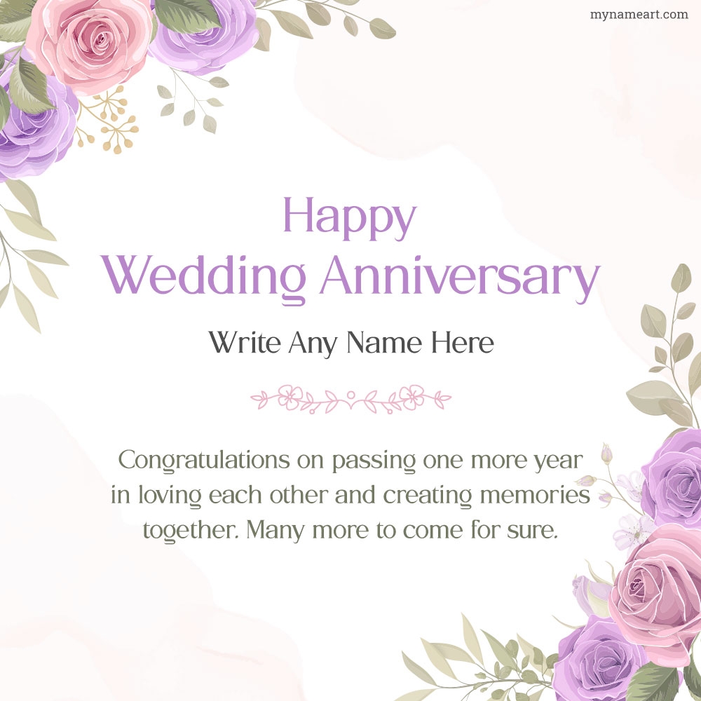 Create Your Own Anniversary Card for Free - Online Card Maker
