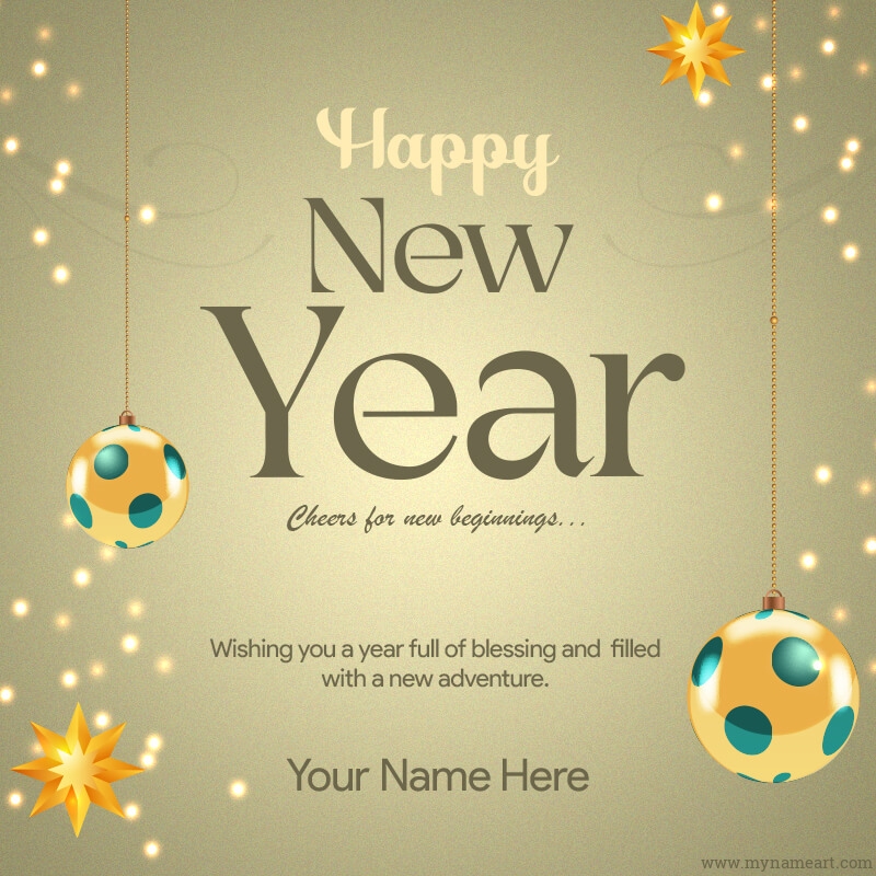 Happy New Year Wishes Cards