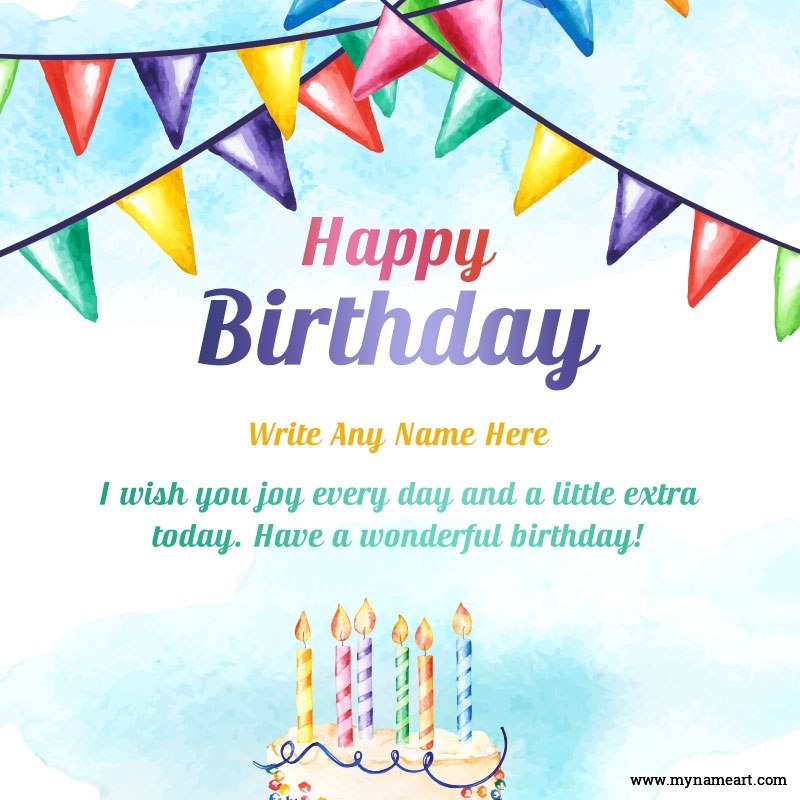 Birthday Wishes Create Happy Birthday Wishes Image With Name