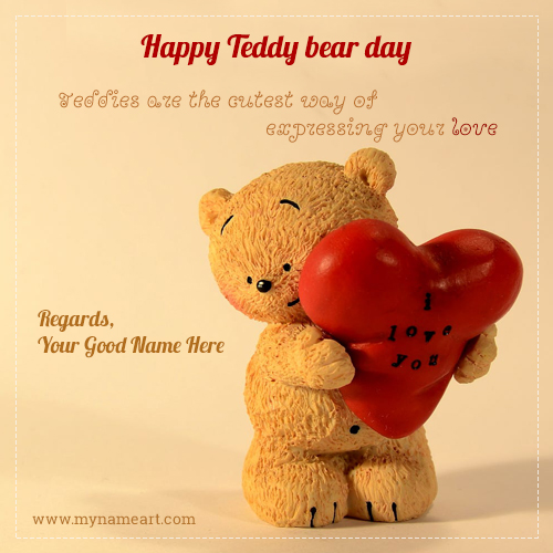 happy teddy day for husband