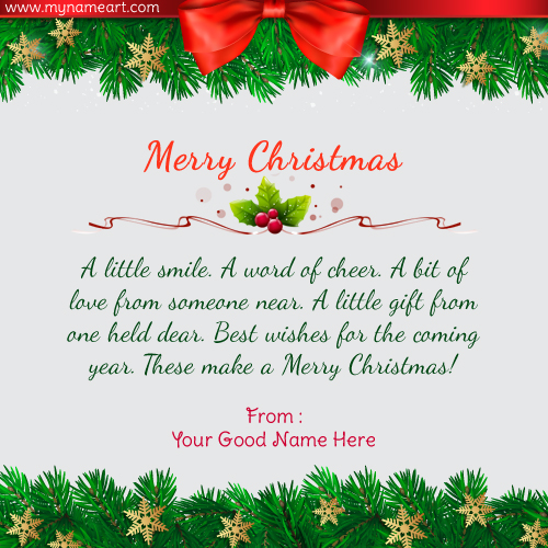 Heartfelt Merry Christmas Wishes Quotes Pic