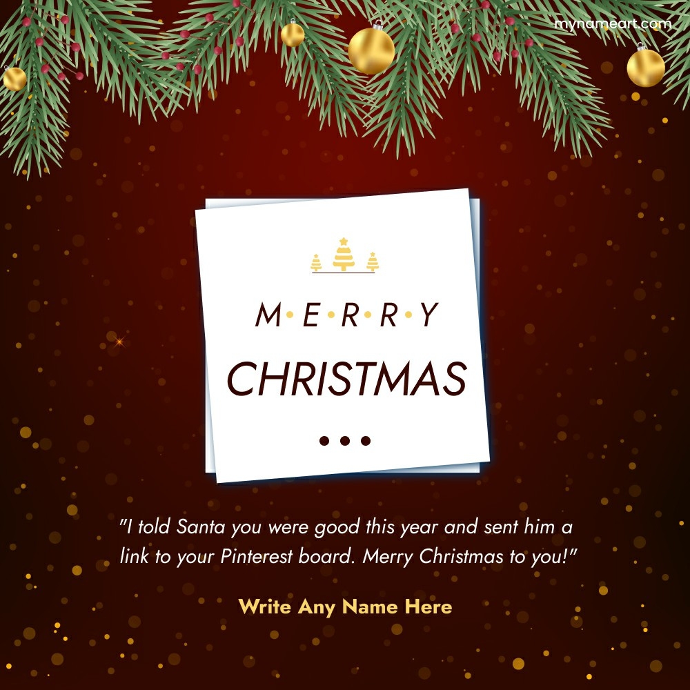 Cheerful Christmas Card with Humor and Festivity