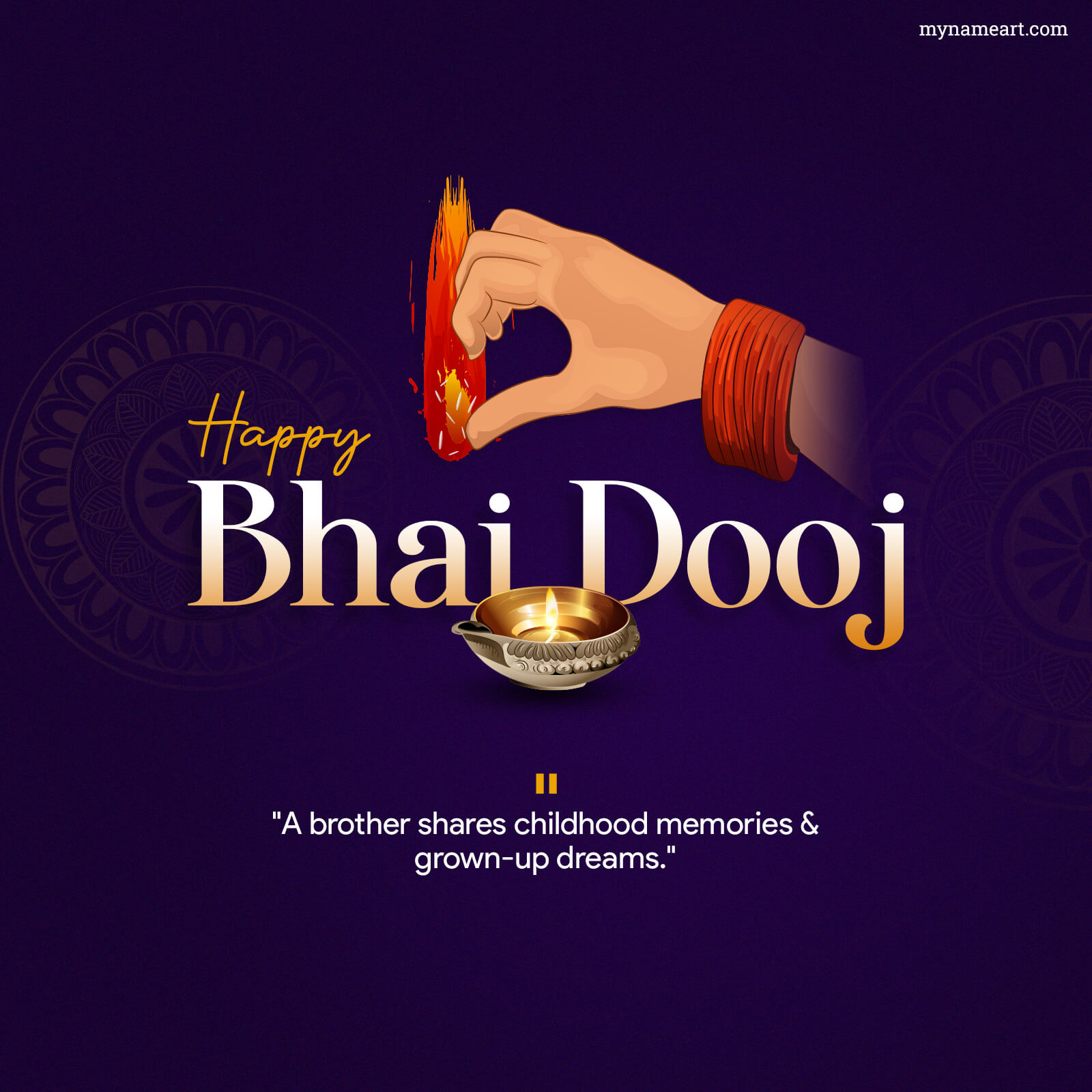 Happy Bhai Dooj Wishes Quotes, Images, Messages, Cards, Greetings