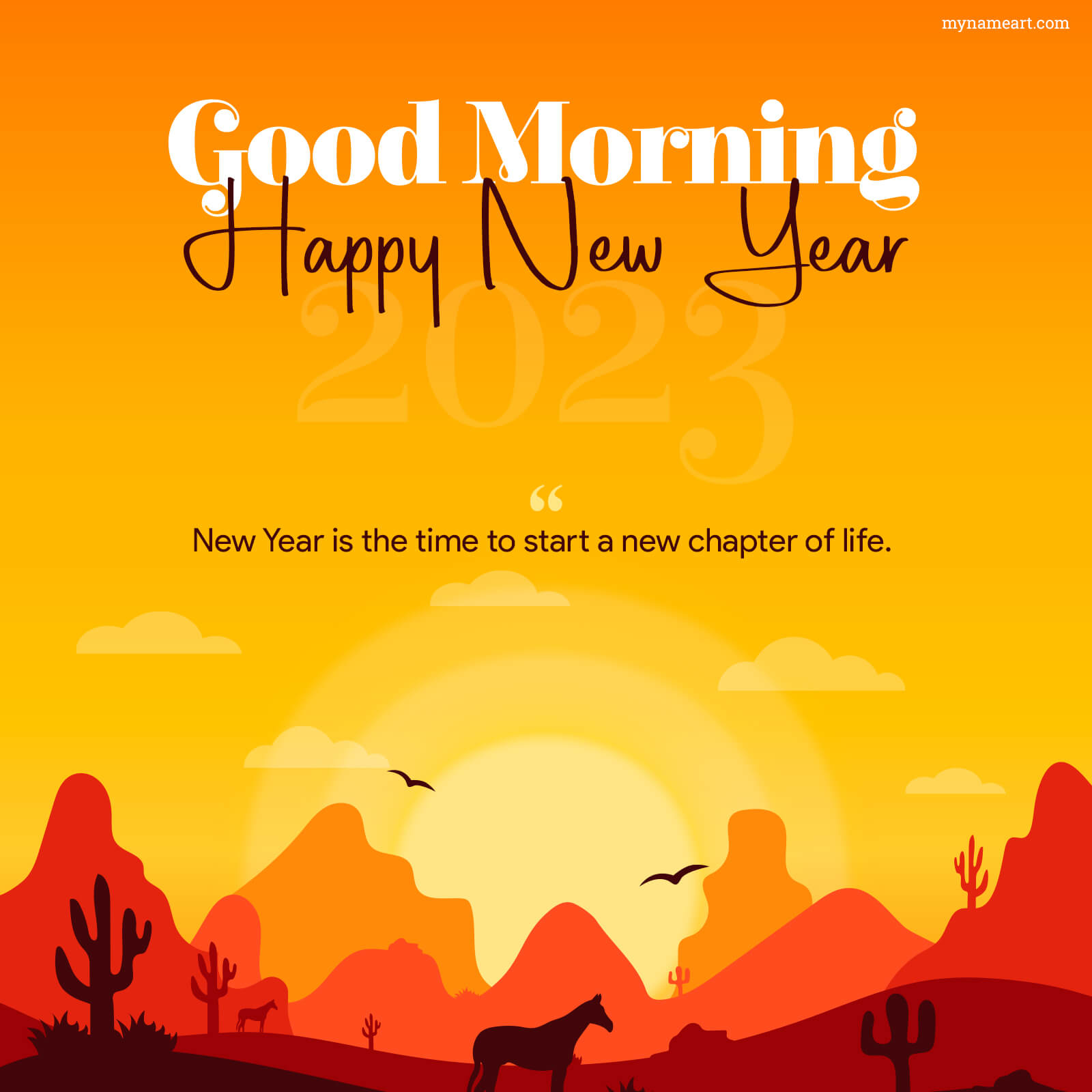 Good Morning Happy New Year 2024