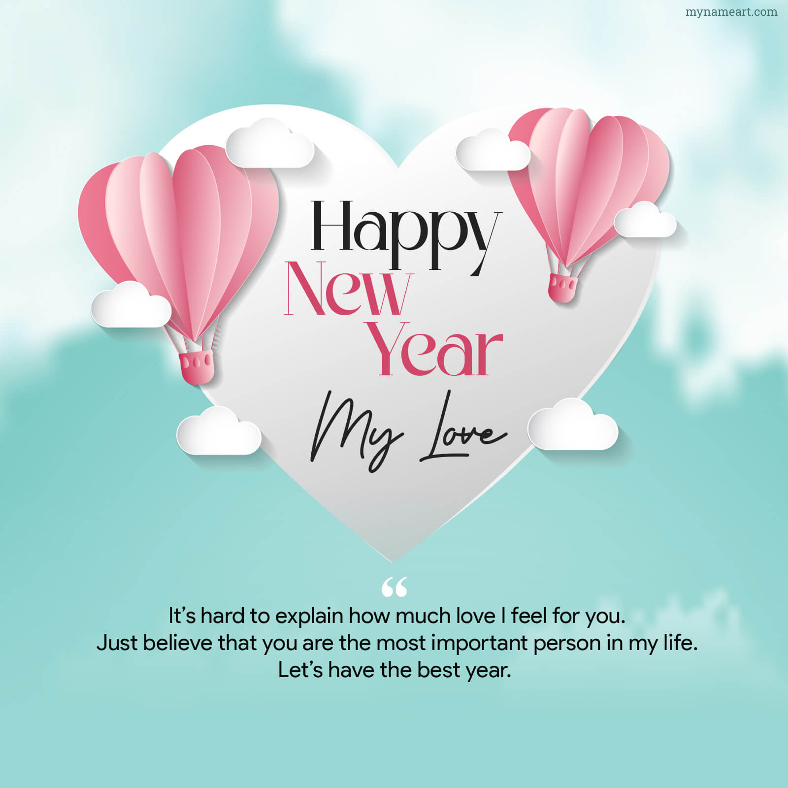 10 Happy New Year My Love New Year Message To My Love Wishes Images Free